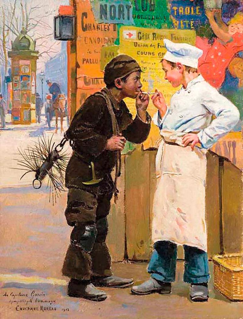 Les petits métiers (Маленькие ремесленники), 1913