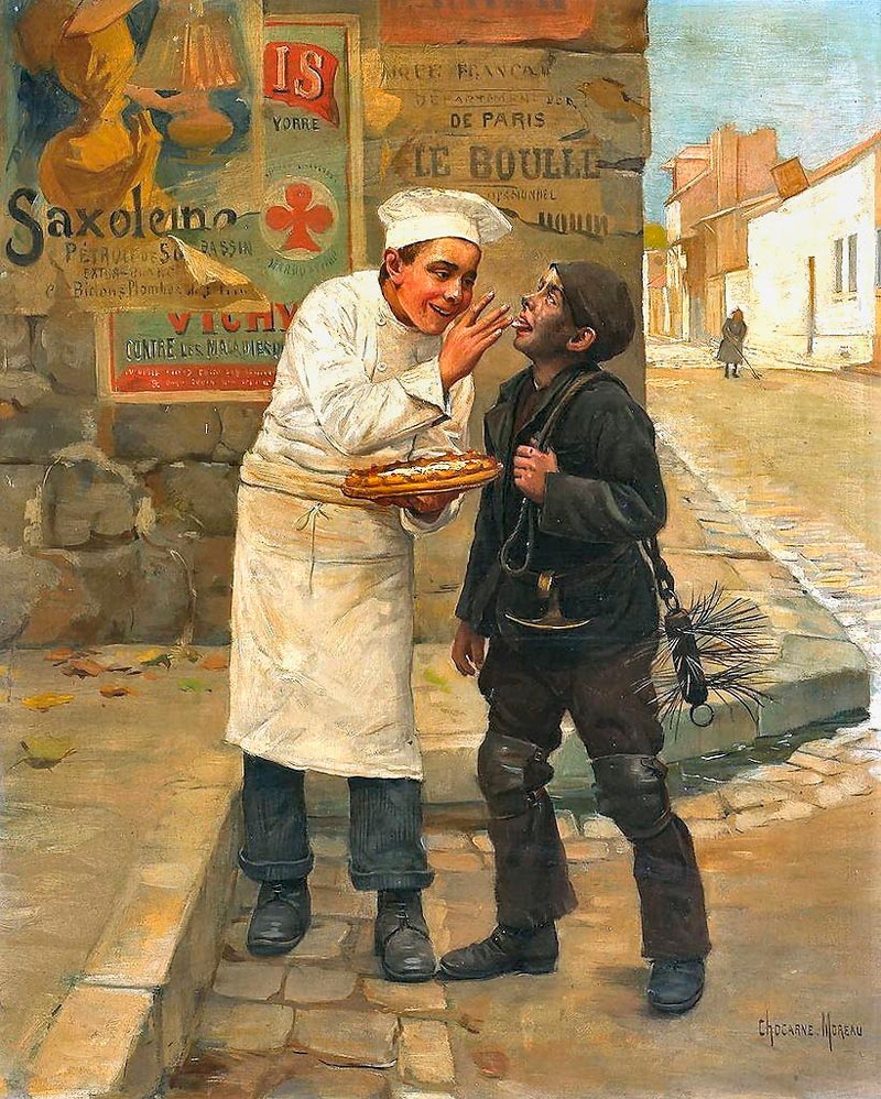 Le ramoneur et le petit cuisinier (Трубочист и поварёнок)