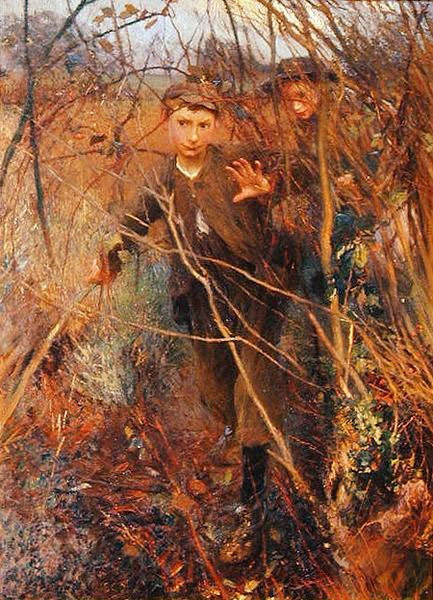 Gap in the Hedge (Дыра в изгороди), 1900 