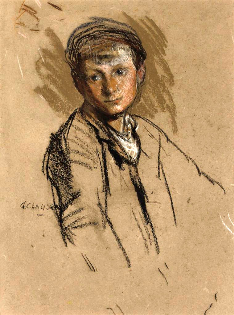 Study of a Young Boy (Эскиз мальчика)