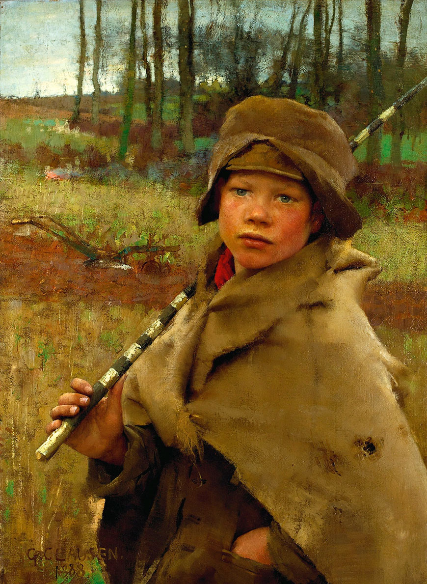 A ploughboy (Крестьянский паренёк), 1888