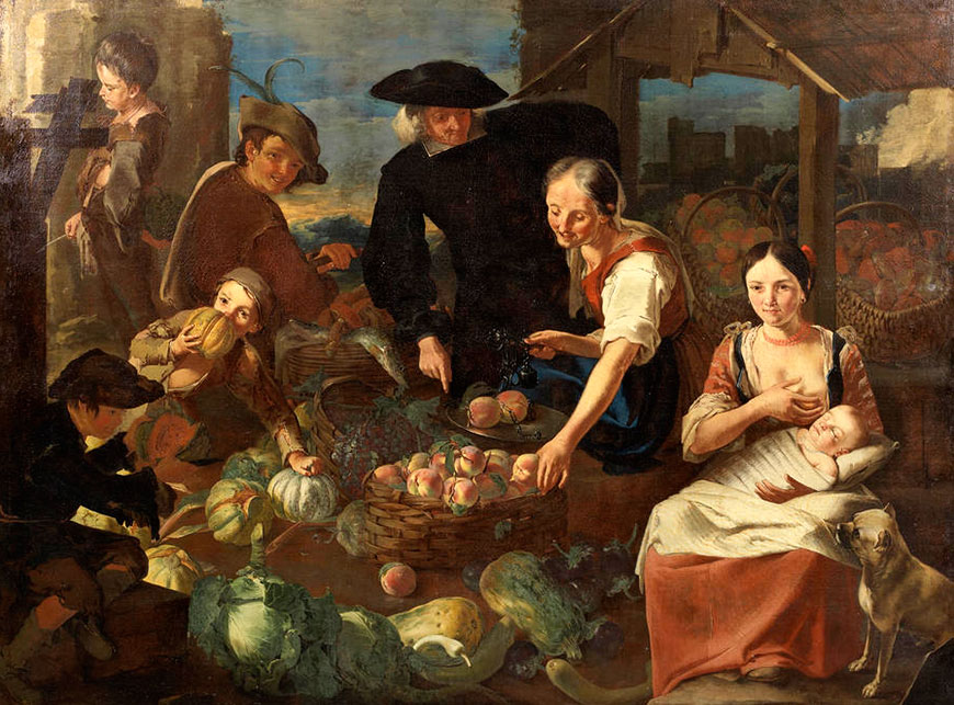 The fruit market (Фруктовый рынок)