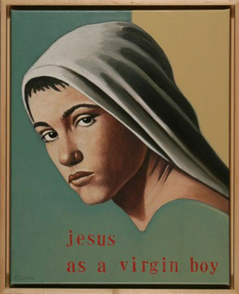 Jesus as a virgin boy (Иисус как девственный мальчик), 2010