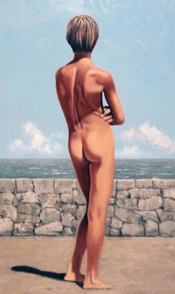 Boy looking over the sea (Мальчик, смотрящий на море), 2006