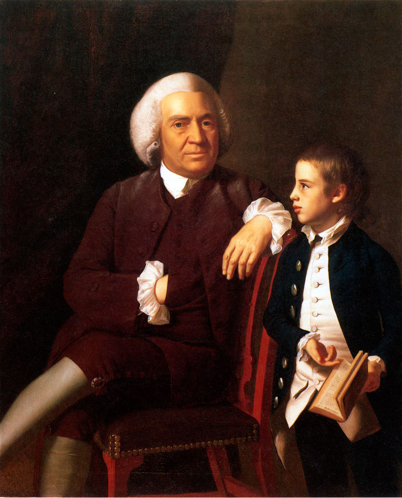 William Vassall and His Son Leonard (Вильям Вэйсолл и его сын Леонард), 1770-1772