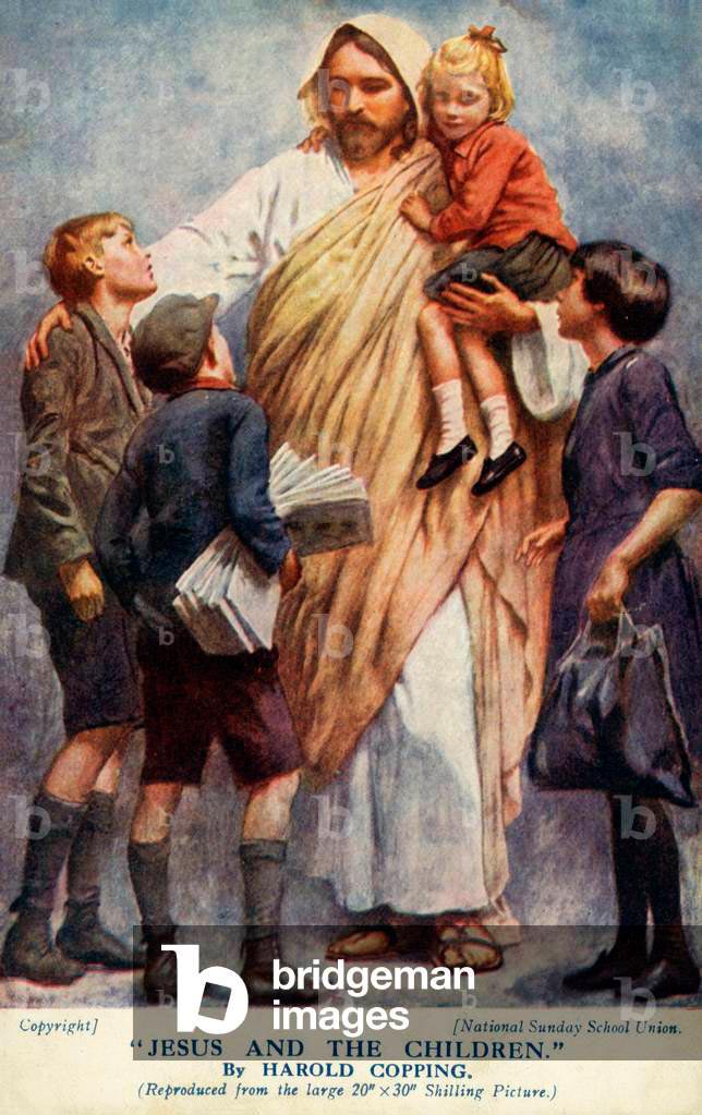 Jesus and the Children (Иисус и дети), early XX 