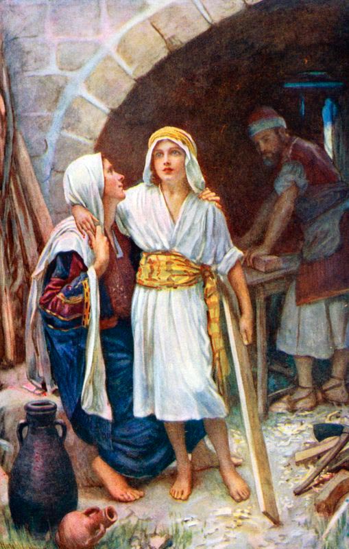 New Testament; The Home at Nazareth (Новый Завет; Дом в Назарете) 