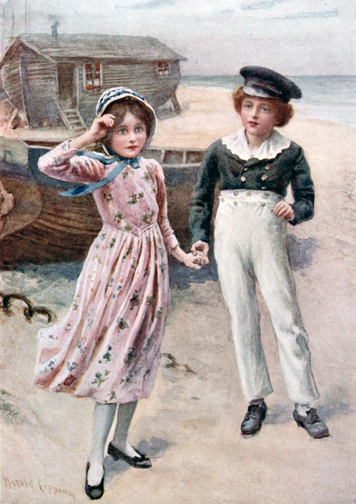 David Copperfield and Little Emily (Дэвид Копперфильд и Маленькая Эмили)