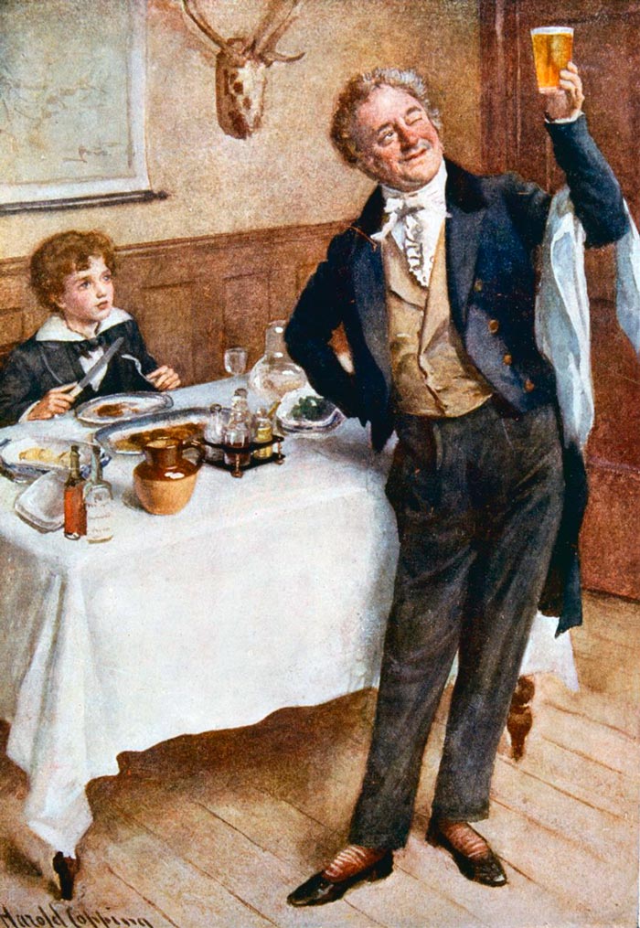 David Copperfield and the Friendly Waiter (Дэвид Копперфильд и дружелюбный официант)