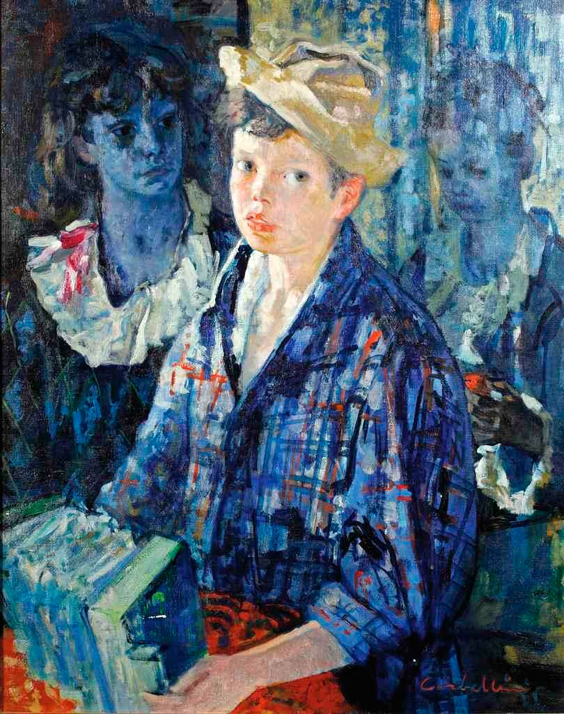 Boy with accordeon (Мальчик с аккордеоном)