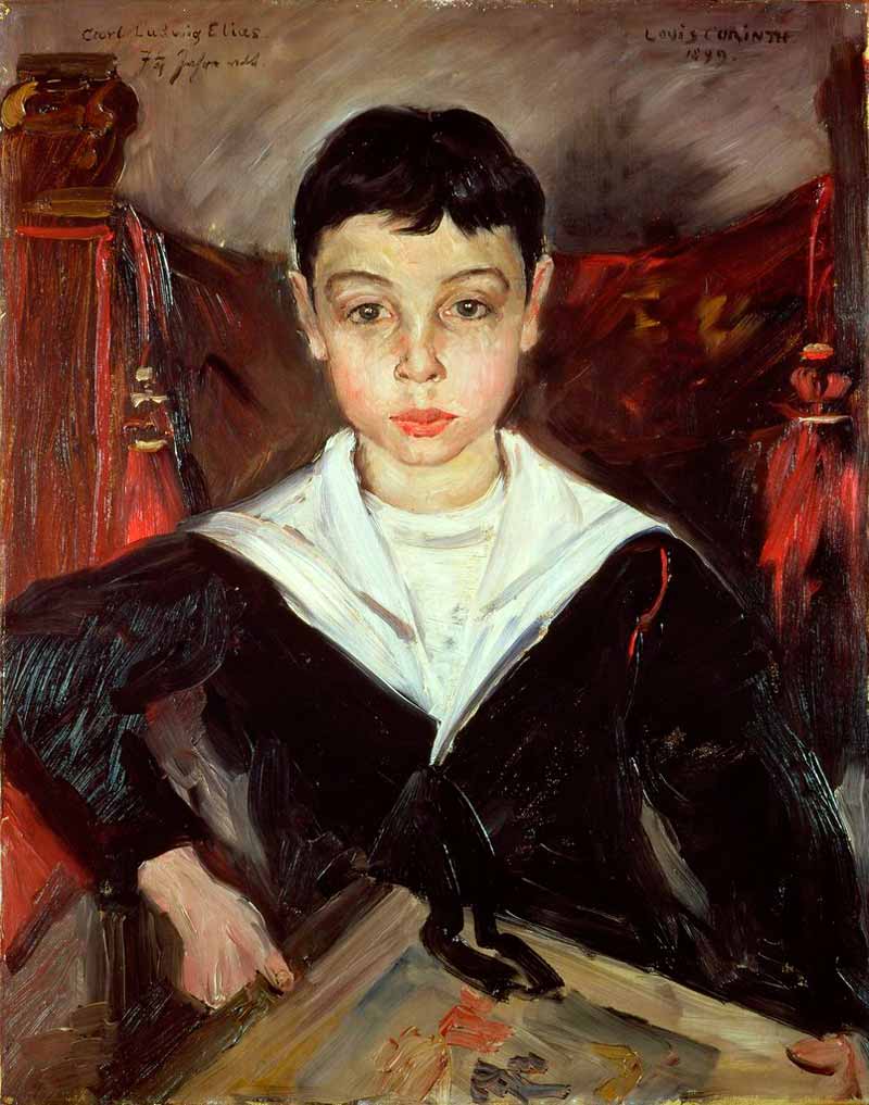 Carl Ludwig Elias, Aged Seven (Карл Людвиг Эллиас в семь лет), 1899