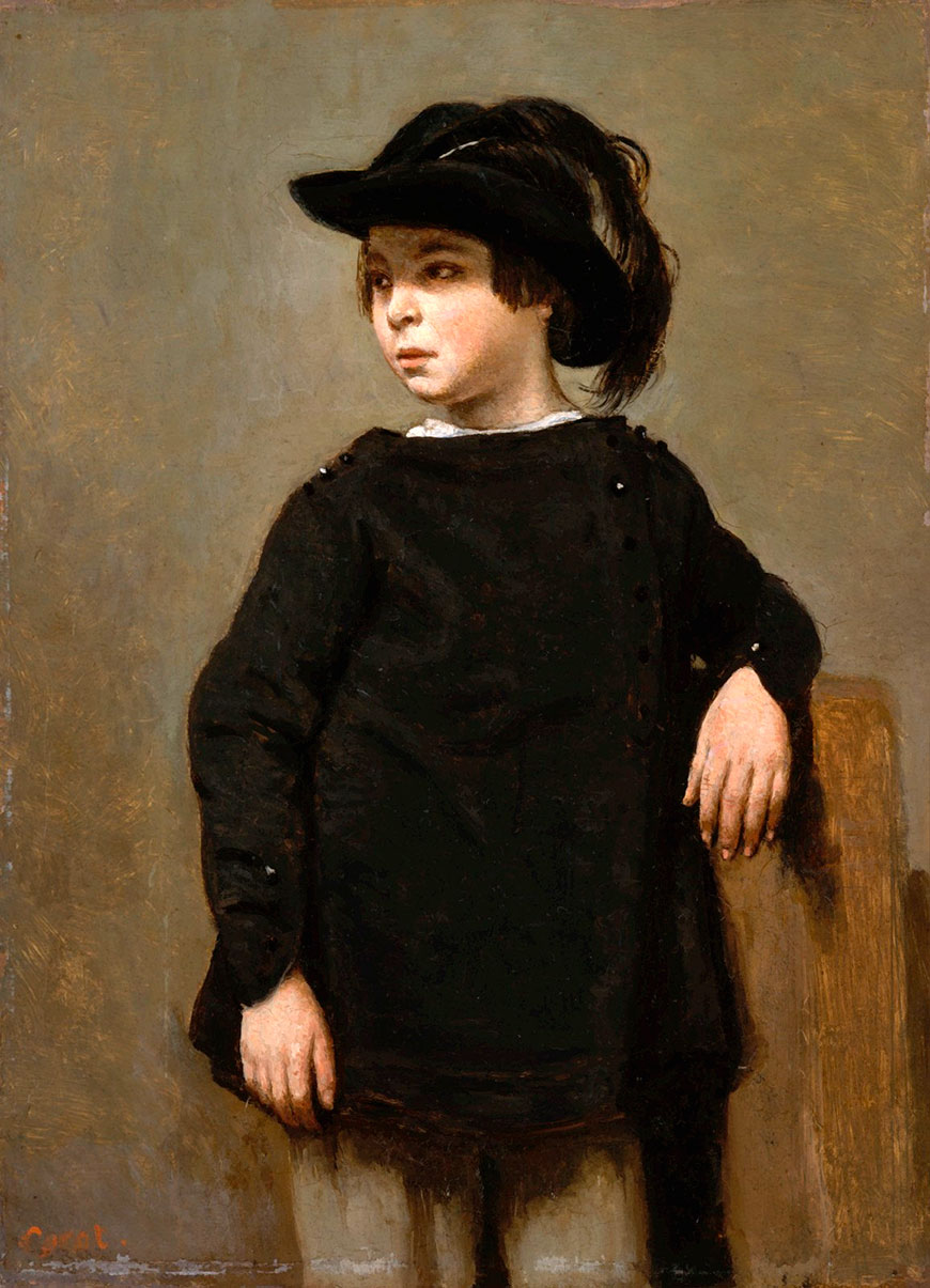 Portrait of a Child (Портрет мальчика), c.1835