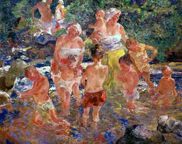 Group of Bathers (Группа купающихся)