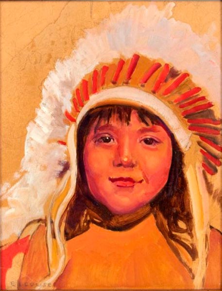 Native American boy (Мальчик-индеец)