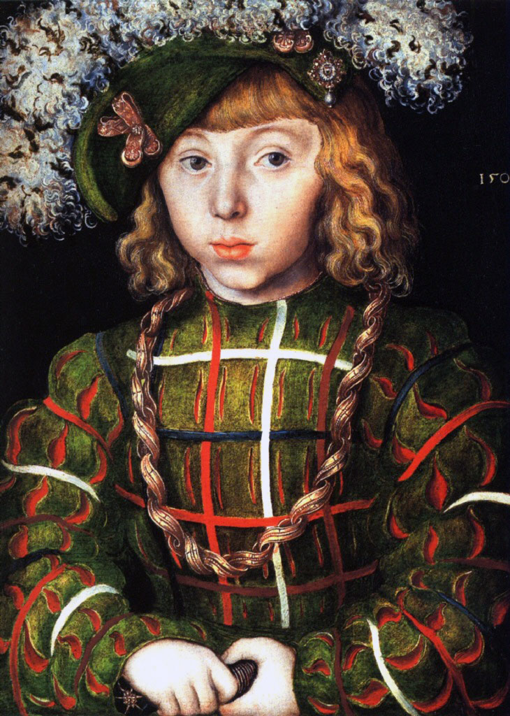 Portrait of Johann Friedrich the magnanimous at the age of six (Портрет Йохана Фредерика Великодушного в возрасте 6 лет)