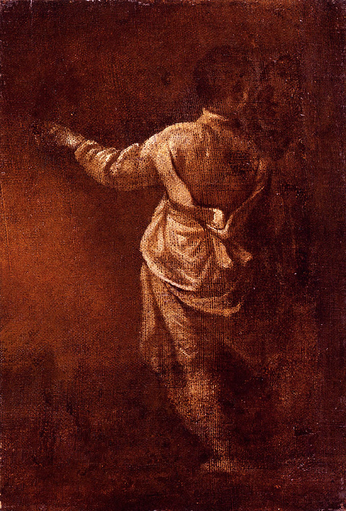 Study of a Young Boy Seen From Behind (Эскиз мальчика со спины)