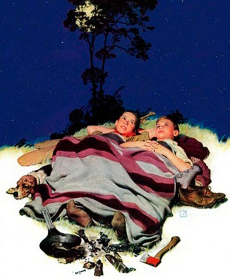 Camping Out (Ночёвка под открытым небом), 1938