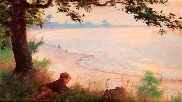 Shore of Lake Erie (Берег озера Эри), c.1892