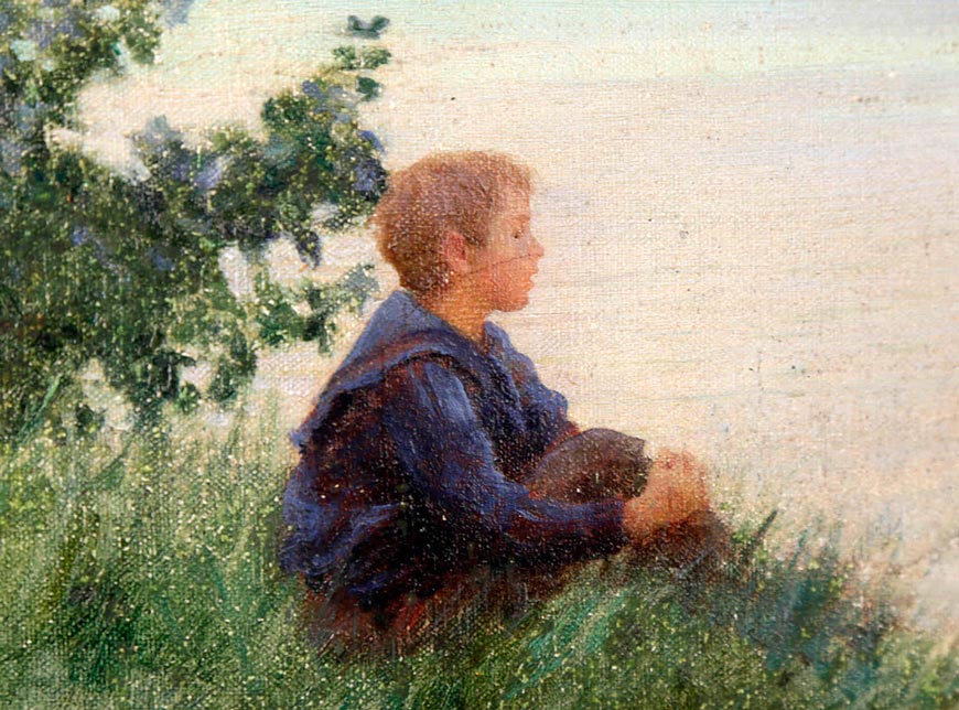 Boy and the Sea (Мальчик и море), 1896