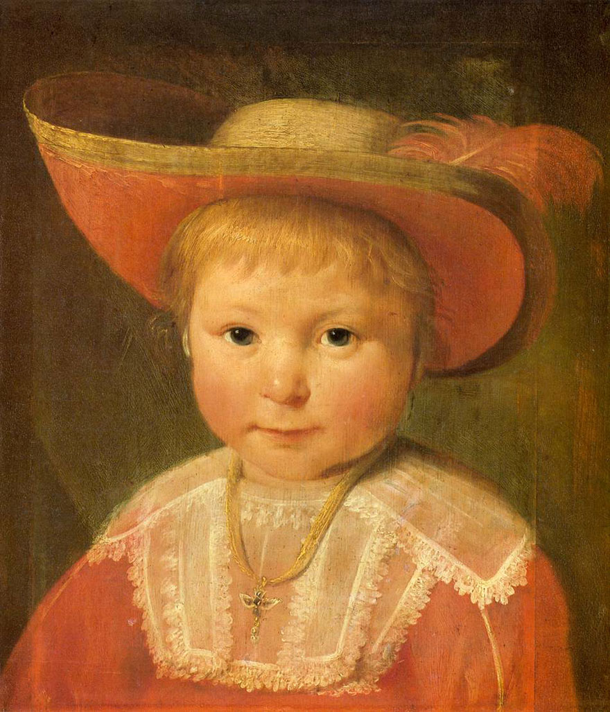 Portrait of a young boy (Портрет маленького мальчика)