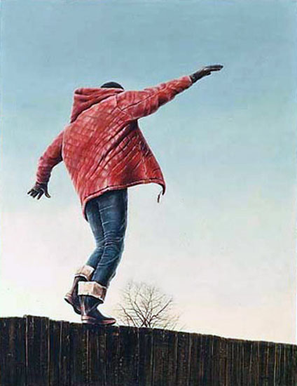 Boy on Fence (Мальчик на заборе), 1965