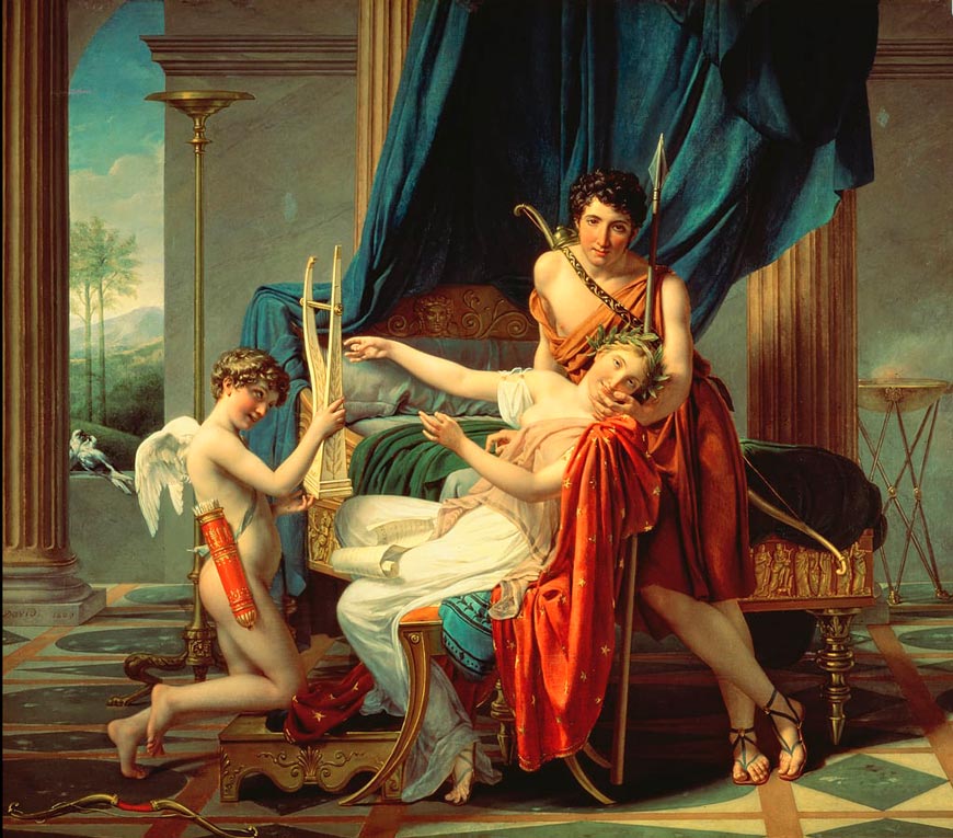 Sappho and Phaon (Сафо и Фаон), 1809