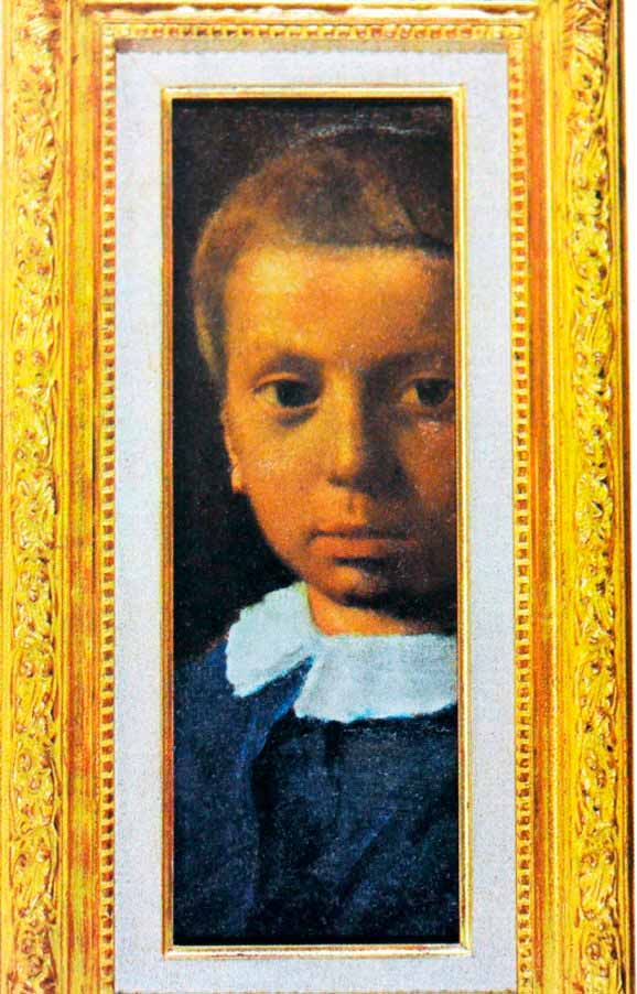 L’enfant en bleu (Ребёнок в голубом), c.1854