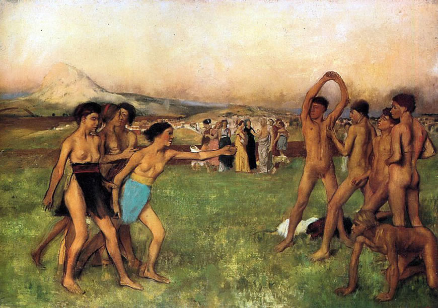 The Young Spartans (Юные спартанцы), 1860