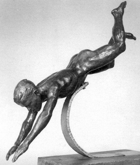 Мальчик, прыгающий в воду (The Diving Boy), 1939