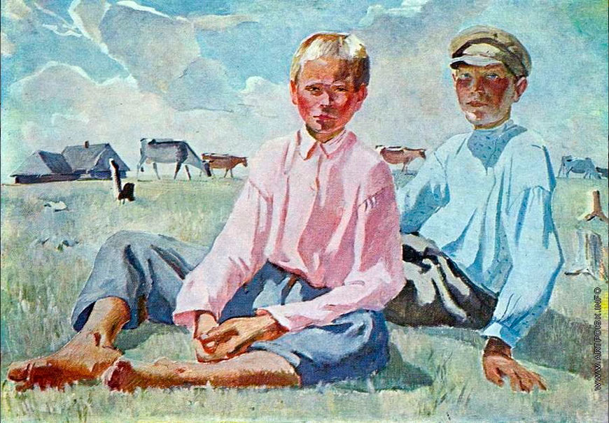 Отдыхающие дети (Resting Children), 1933