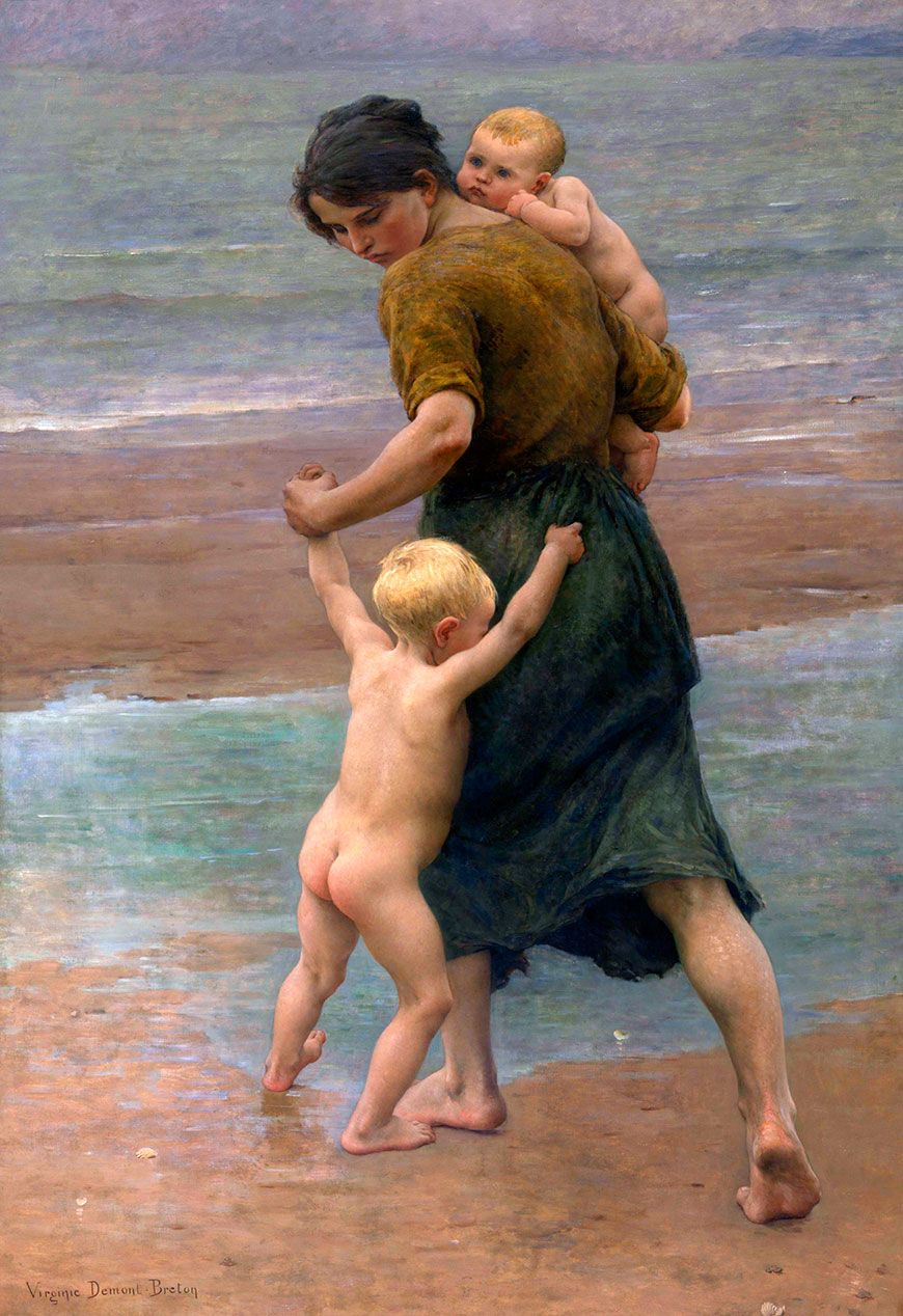 Into the water! (В воду!) c.1898