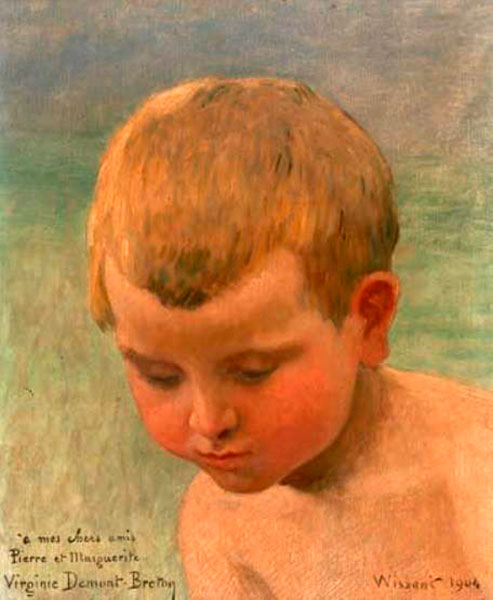 Etude de tête d'enfant (Этюд головы ребёнка), 1904