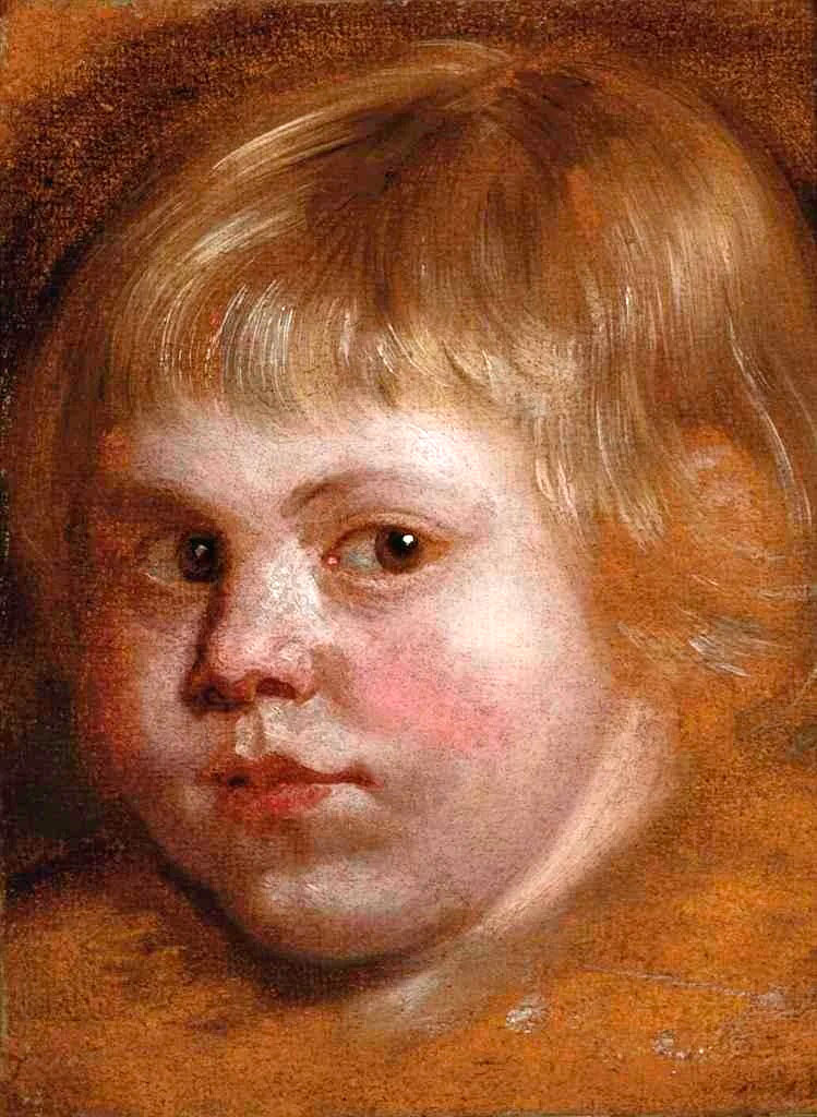 Head study of a boy (Эскиз головы мальчика)