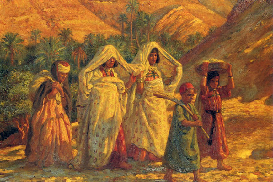 Arab Women and Children (Арабские женщины и дети)