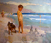 Boy at the sea