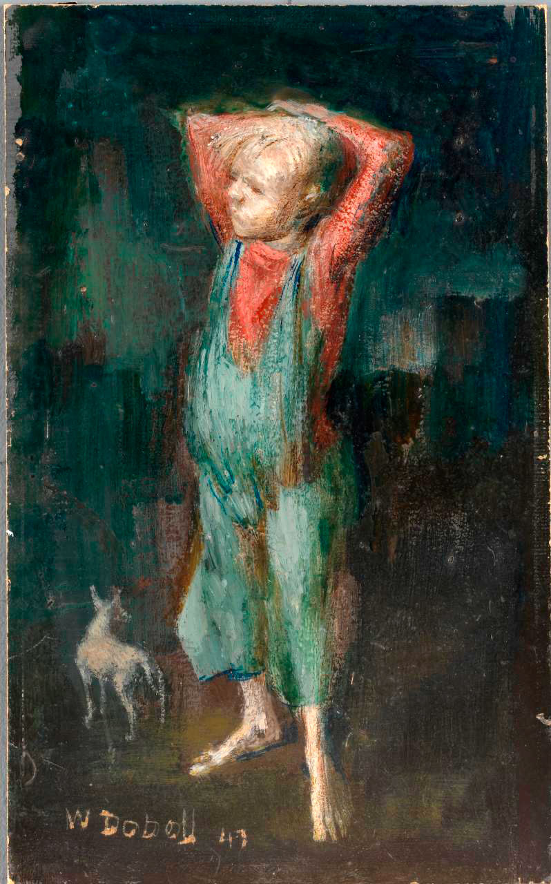 Boy with a dog (Мальчик с собакой), 1947