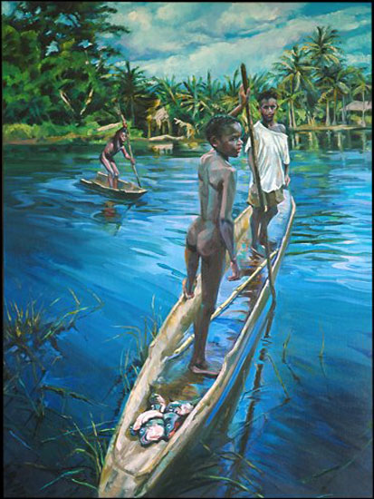 Boys Fishing (Мальчики ловят рыбу), 2007