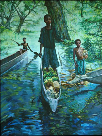 Canoe Vendors (Продавцы на каноэ), 2007