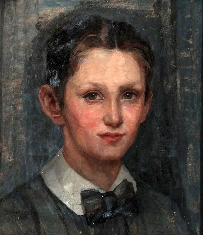 Portrait of a boy neatly dressed (Портрет опрятно одетого мальчика), 1915