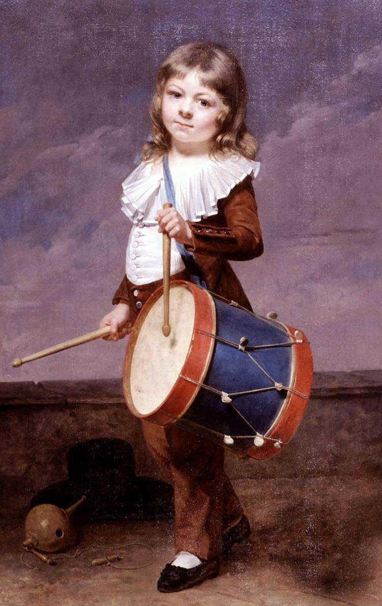 Portrait of the Artist's Son as a Drummer (Портрет сына художника с барабаном)