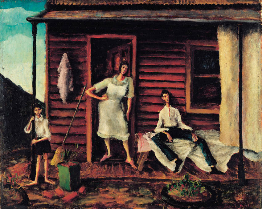 Back verandah (Задняя веранда), 1942