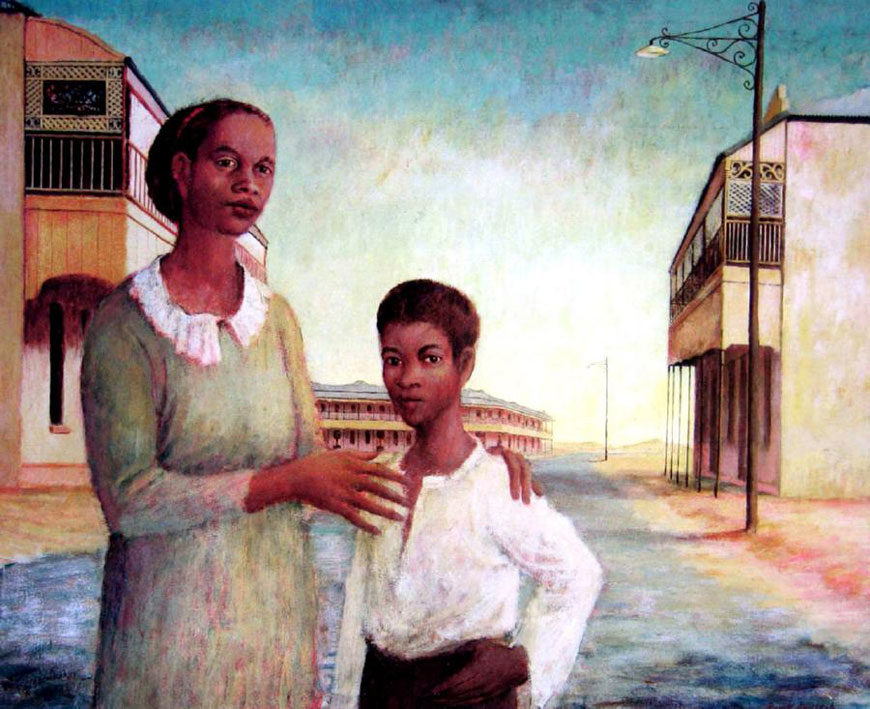 Mother and Child, North Queensland (Мать и сын,  Северный Квинслэнд), 1950