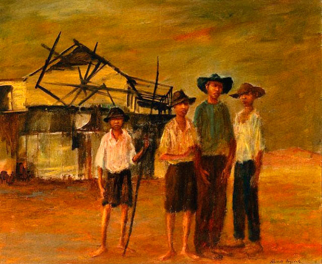 Four boys in Cooktown, Australia (Четыре мальчика в Куктауне, Австралия)