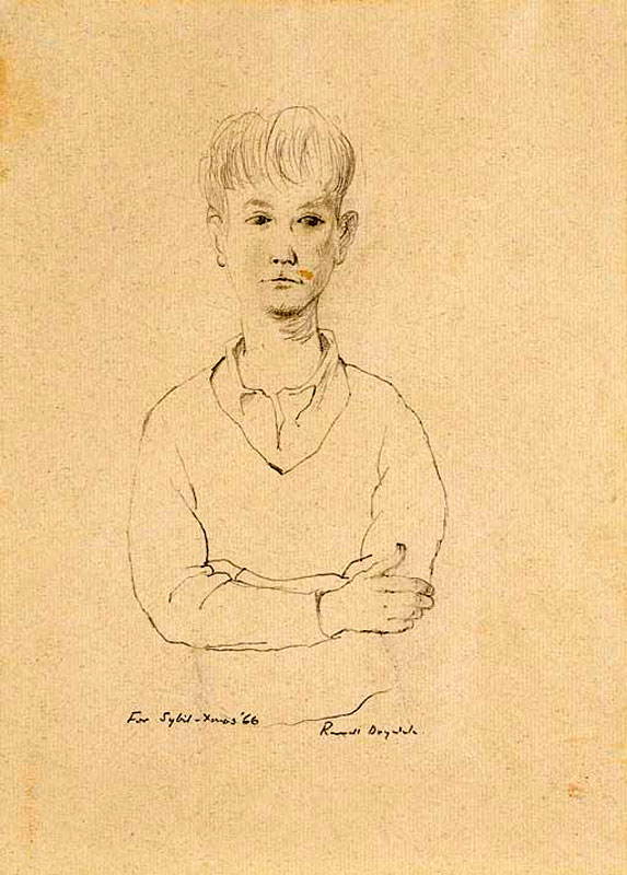 Study for Portrait of a Young Boy (Эскиз портрета мальчика), 1966