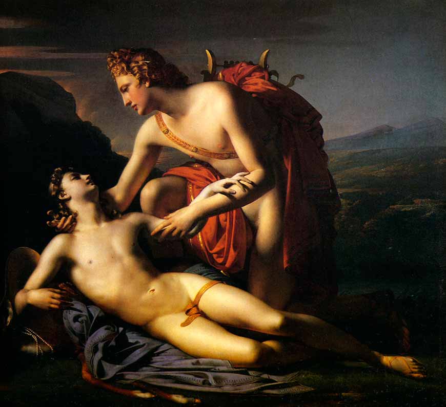 Apollon et Cyparisse (Апполон и Кипарис), 1821