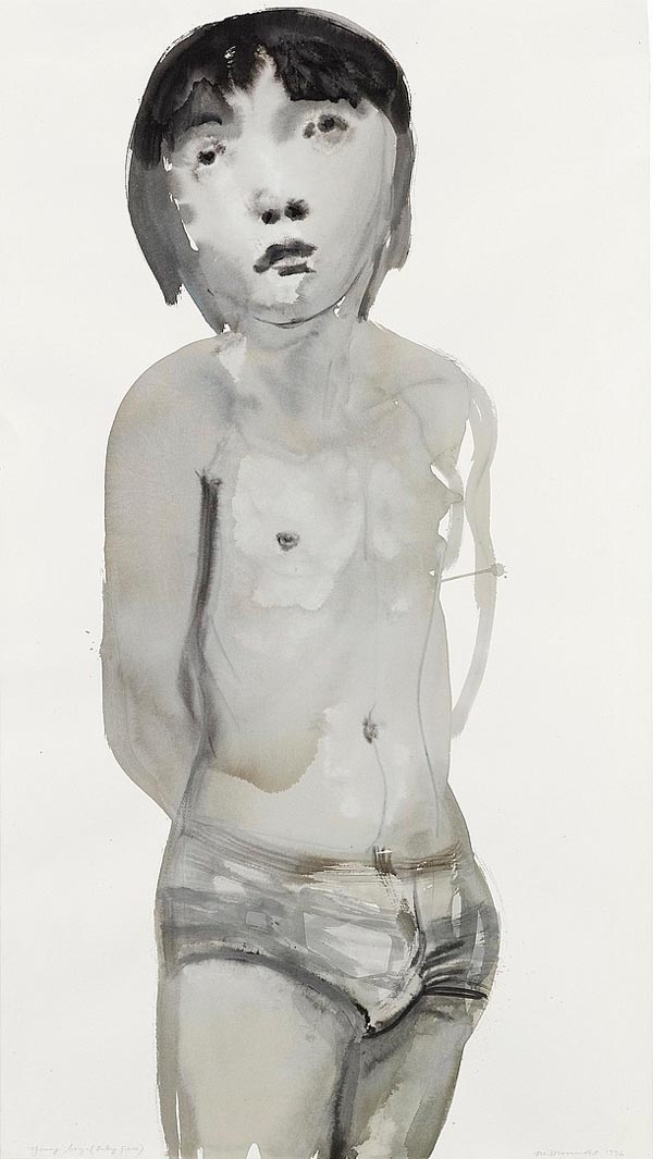 Young Boy / baby face (Мальчик / детское личико), 1996