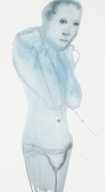 Young Boy / blue body (Мальчик / голубое тело), 2008