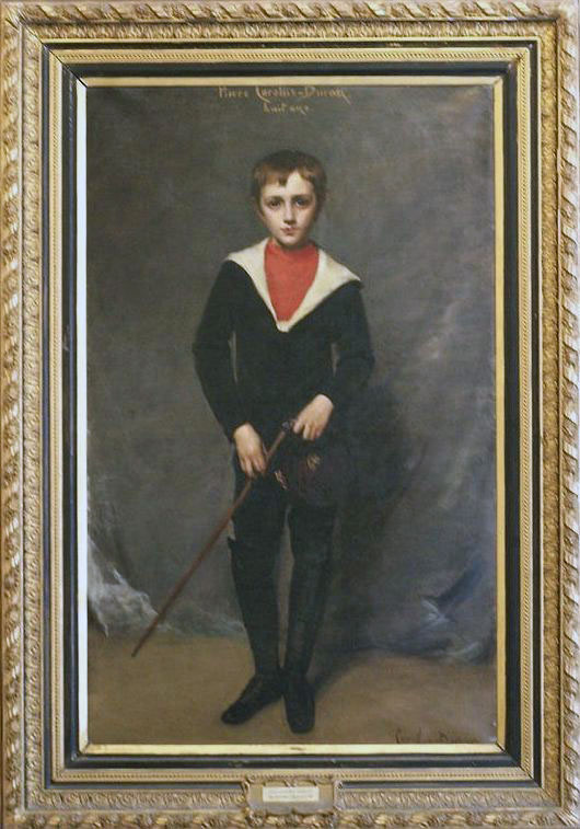 Pierre Carolus Duran 8 years old the Artists Son (Пьер Каролюс Дюран, сын художника, в возрасте 8-ми лет)