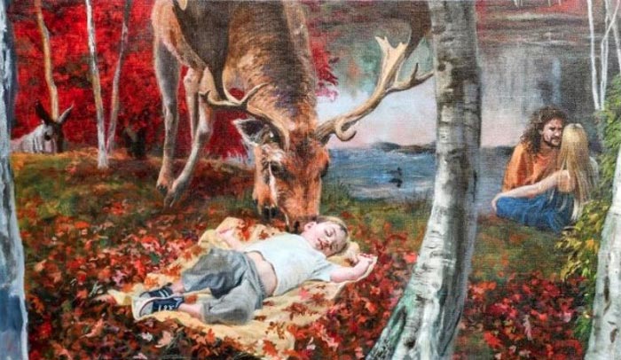 Rest on Flight into Egypt (Отдых на пути в Египет)