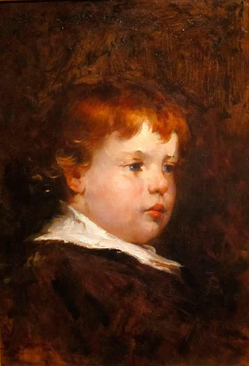 A Red Haired Boy (Мальчик с рыжими волосами), c.1870